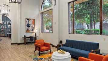 Sala de estar en el lobby