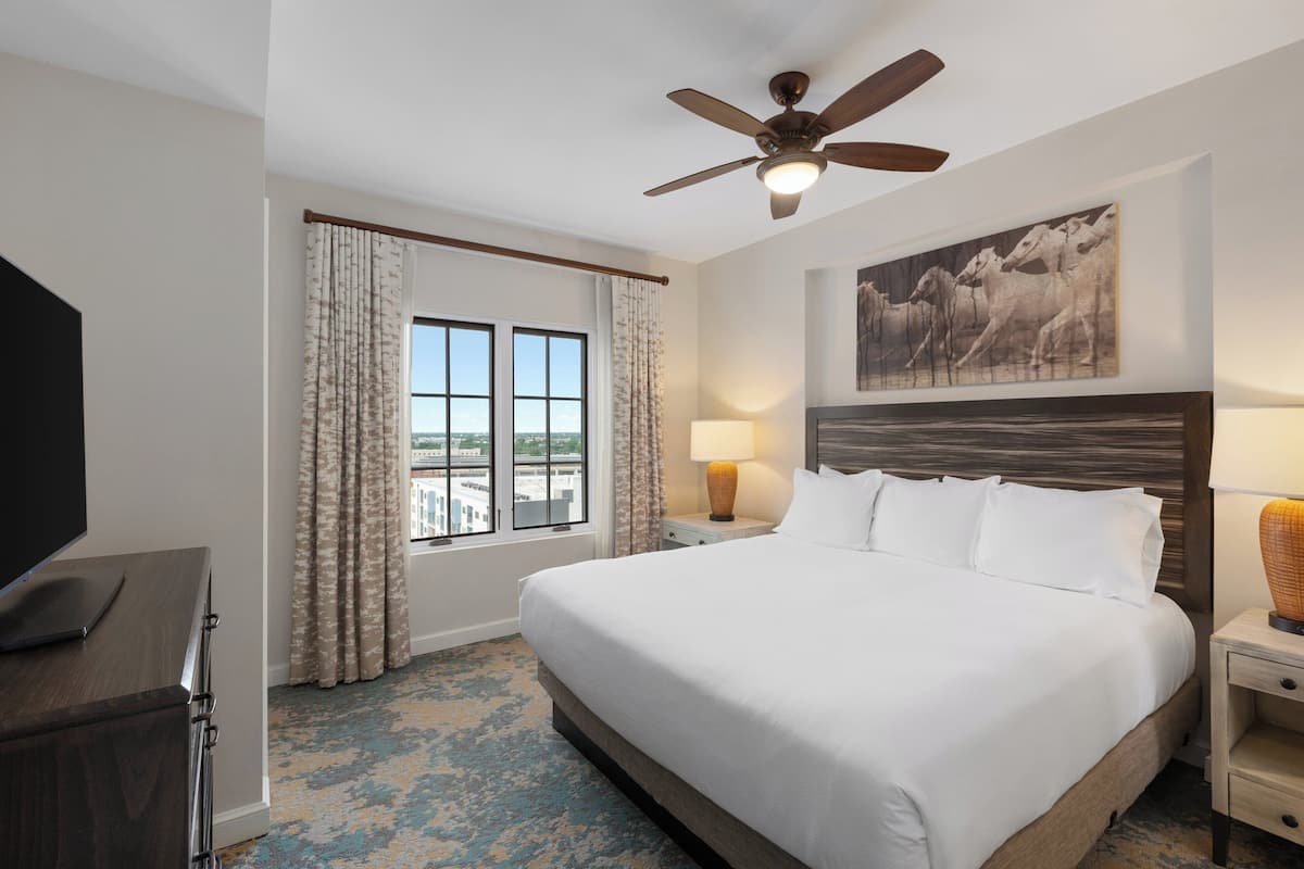 Leilighet – standard, 2 soverom, ikke-røyk, kjøkken | Strykejern/-brett, barnesenger (inkludert) og wi-fi (inkludert)