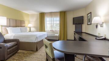 Ropa de cama hipoalergénica y escritorio