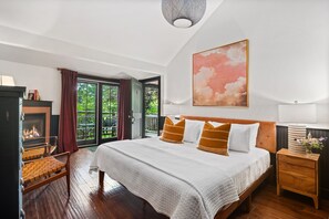 Kamer, en-suite badkamer (Superior East Lodge Room) | Luxe beddengoed, beddengoed