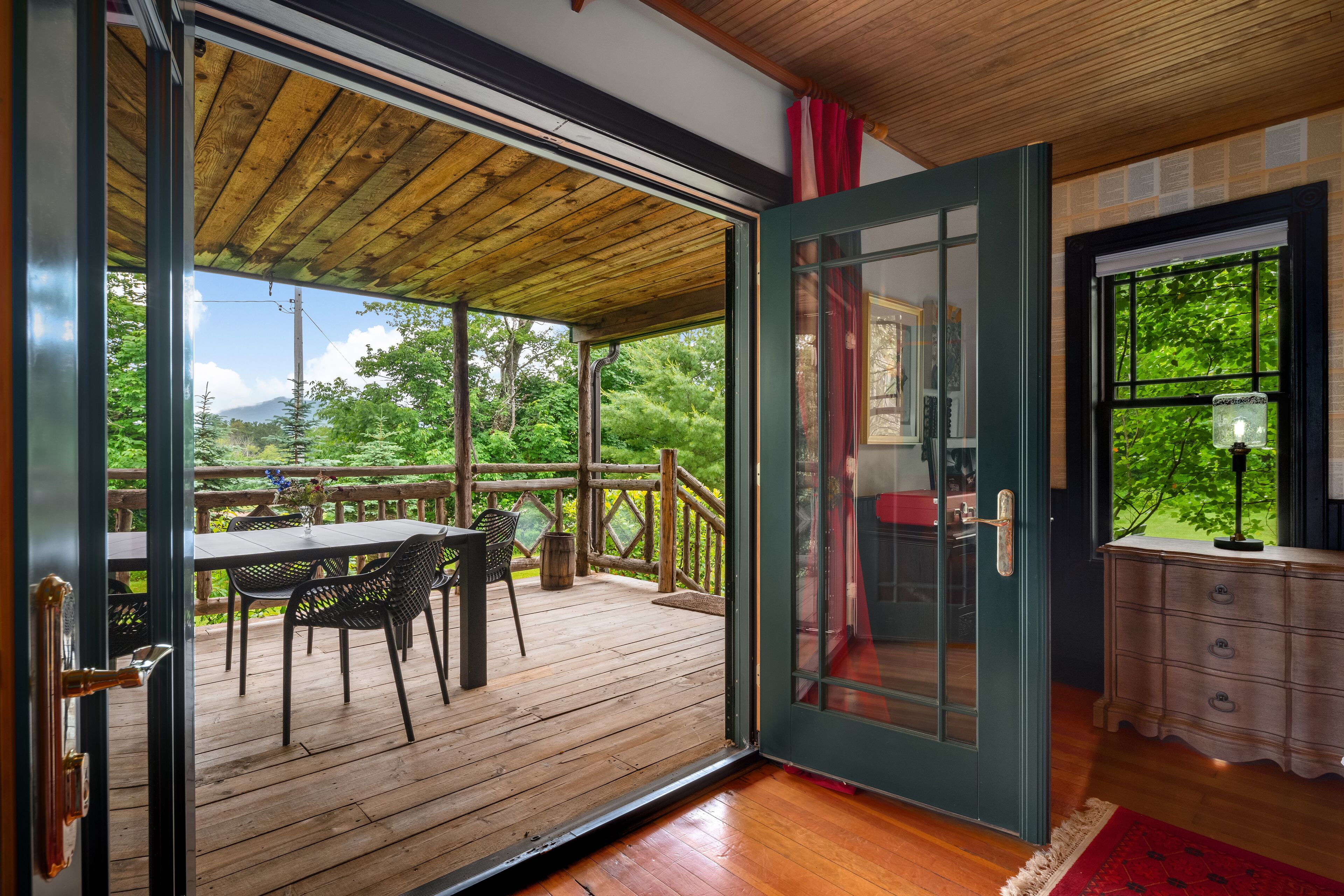 小屋, 独立浴室 (Private Cabin w/ Pullout) | 高档床上用品、床单