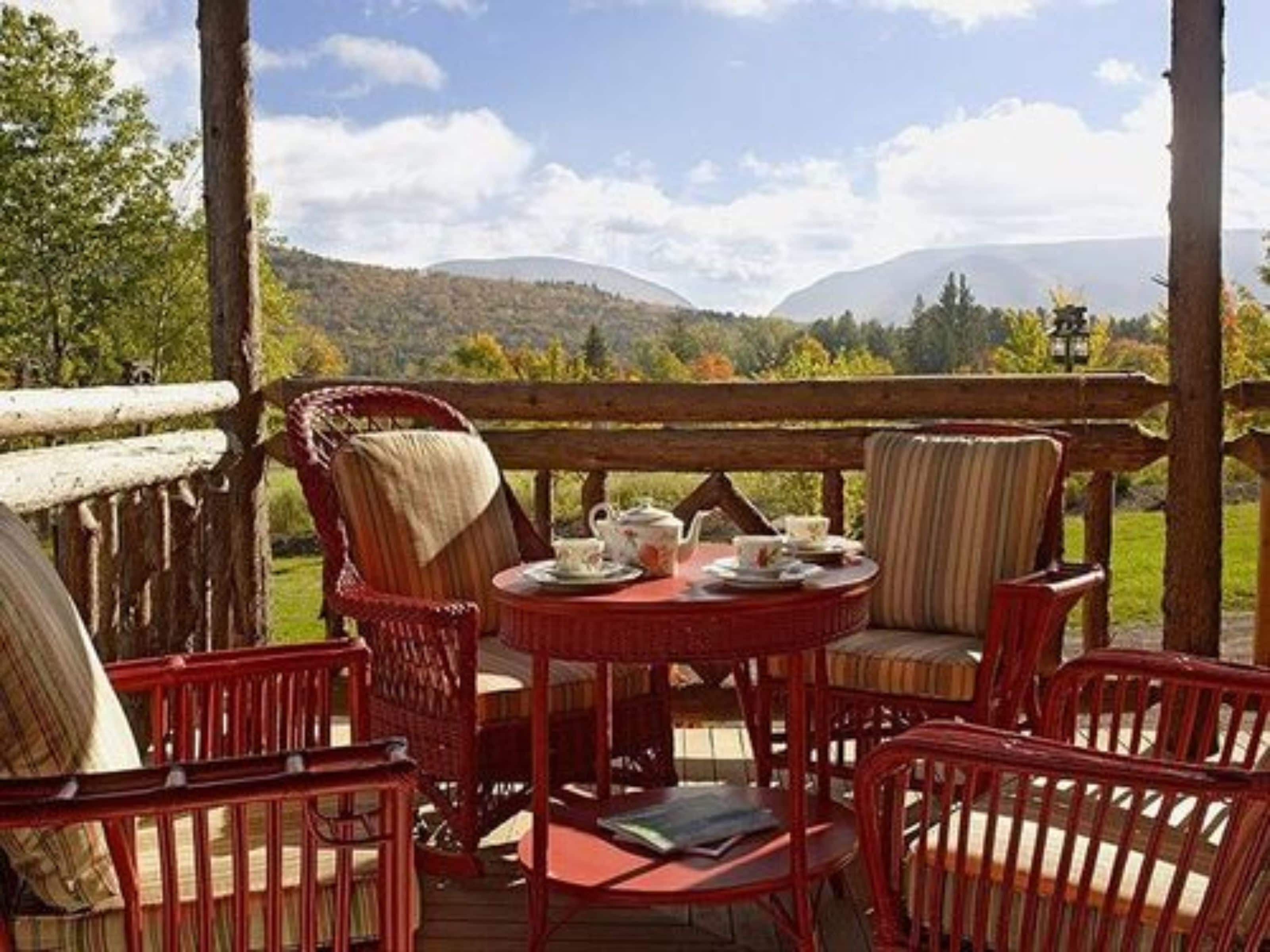 Vue depuis l’hébergement