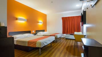 Free WiFi, bed sheets