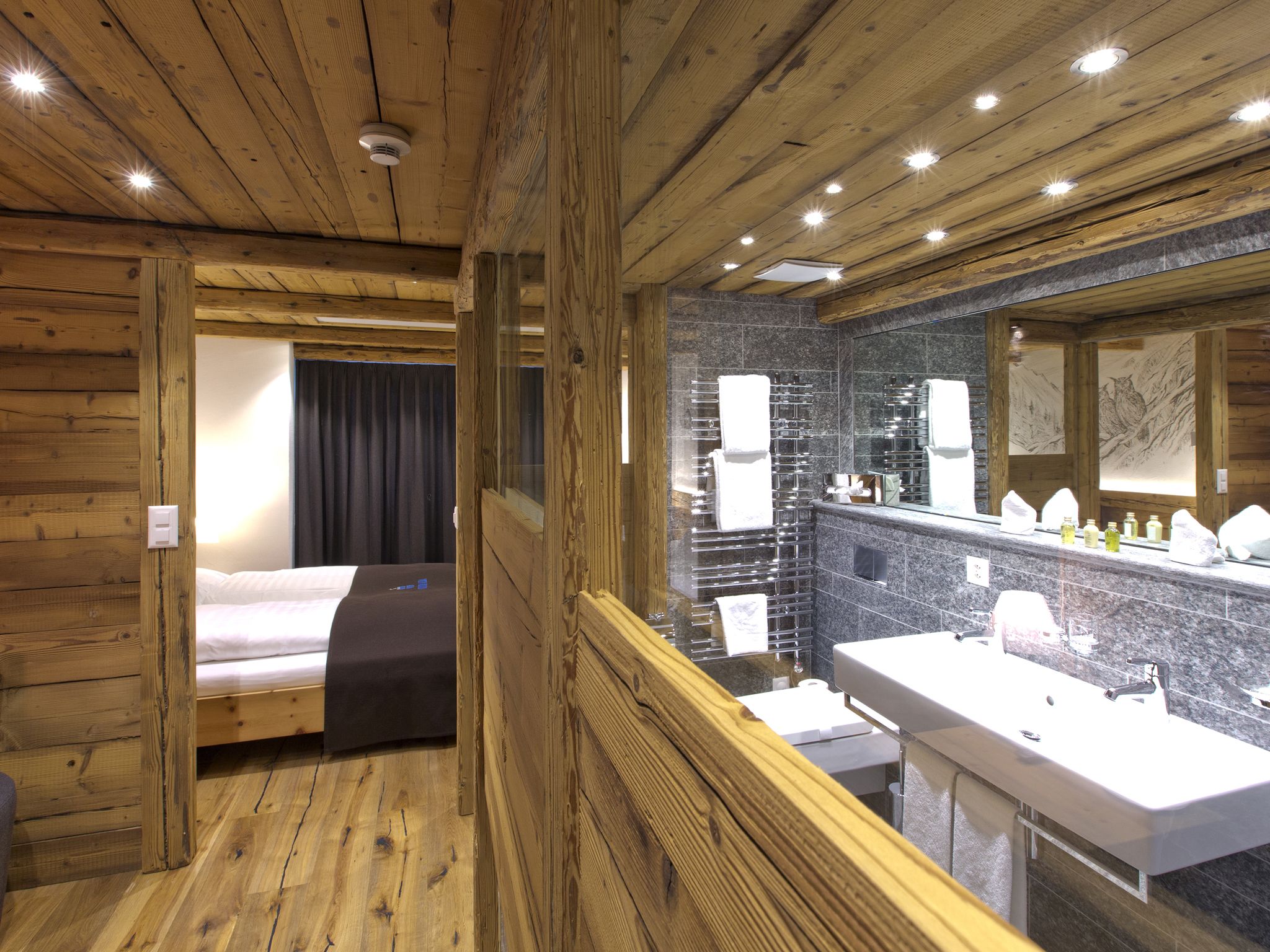 junior suite | 1 bedroom, in-room safe, desk, laptop workspace