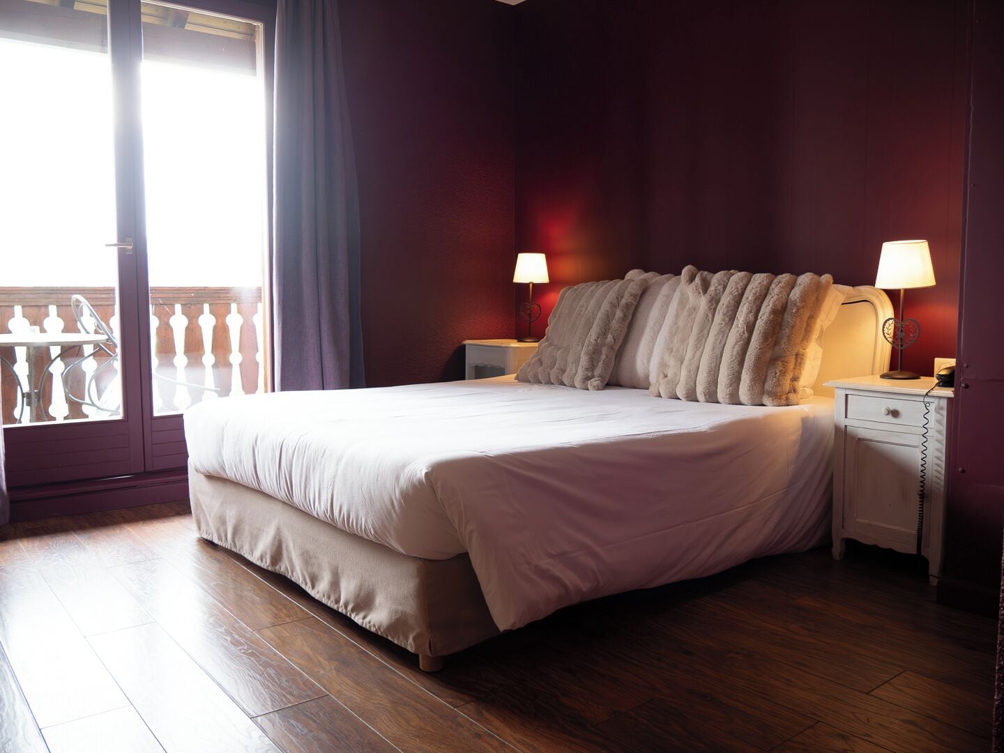 comfort double room | premium bedding, blackout curtains, free wifi, bed sheets