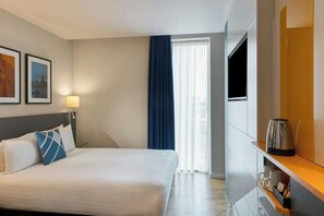 Room, 1 Double Bed | Desk, laptop workspace, blackout drapes, iron/ironing board (on request)