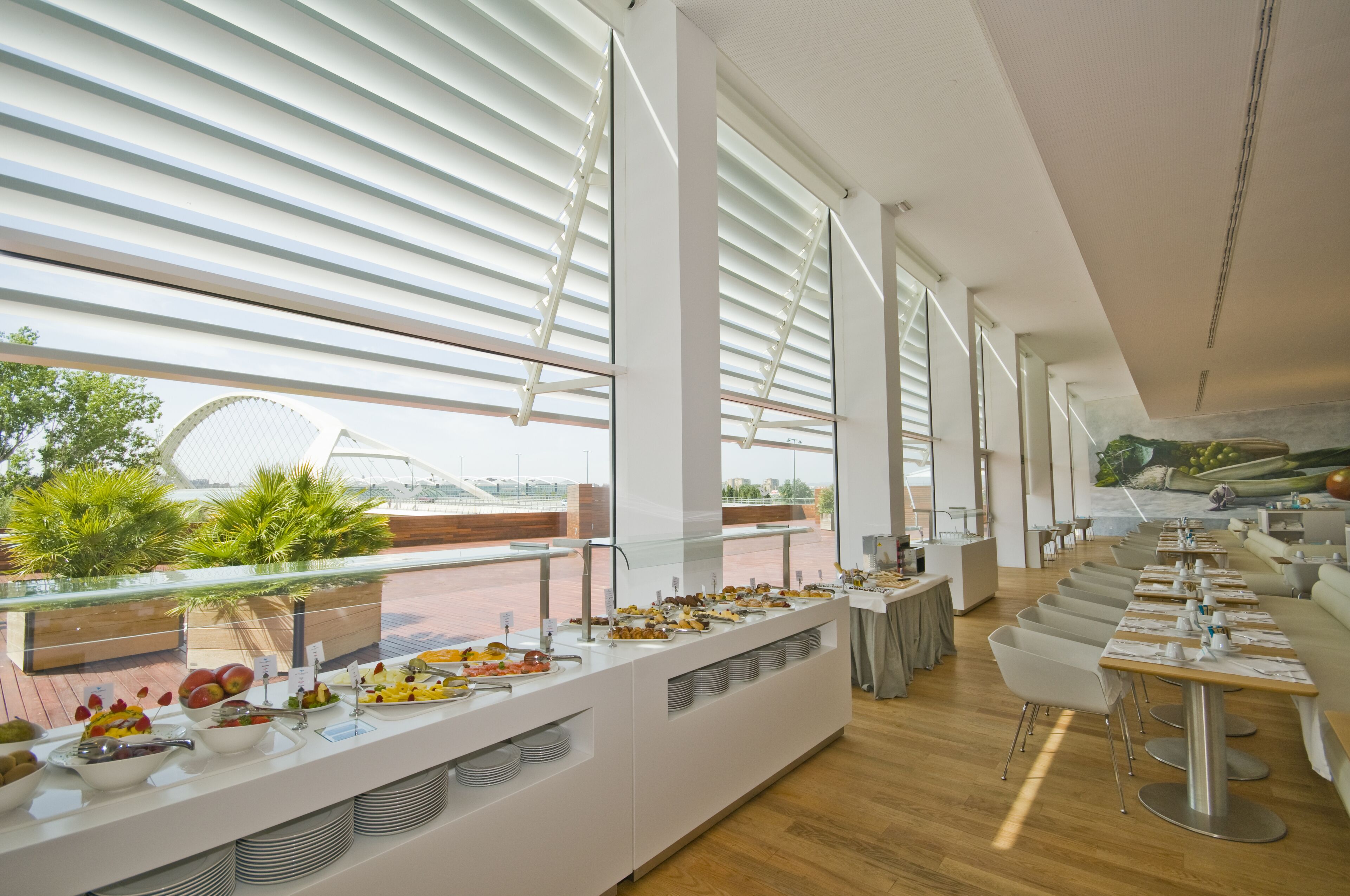 daily buffet breakfast (eur 17 per person)
