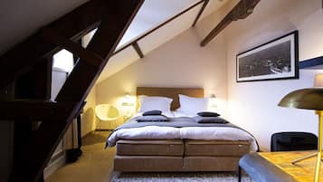 1 slaapkamer, luxe beddengoed, een minibar, een kluis op de kamer