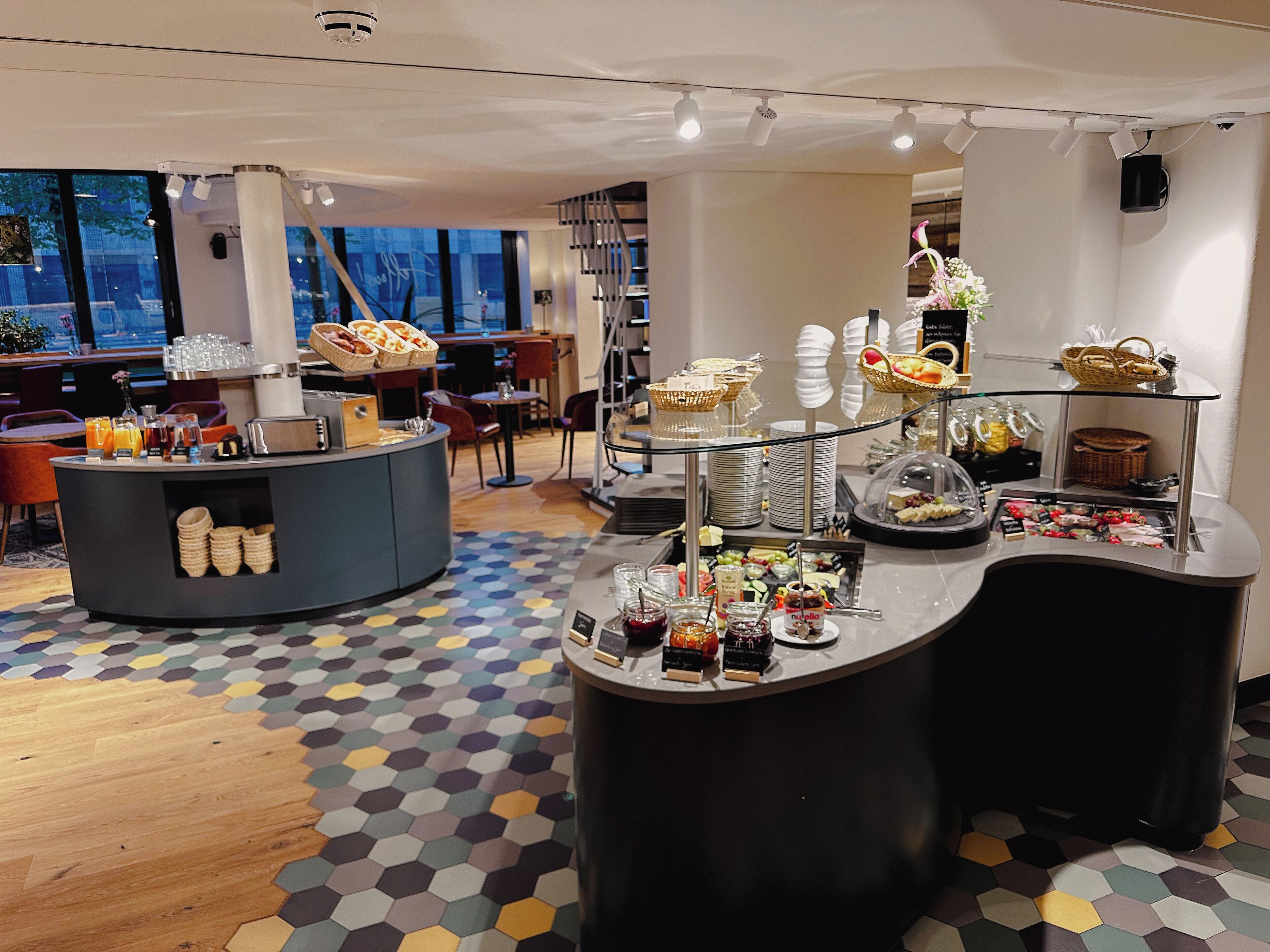 daily buffet breakfast (eur 16.9 per person)