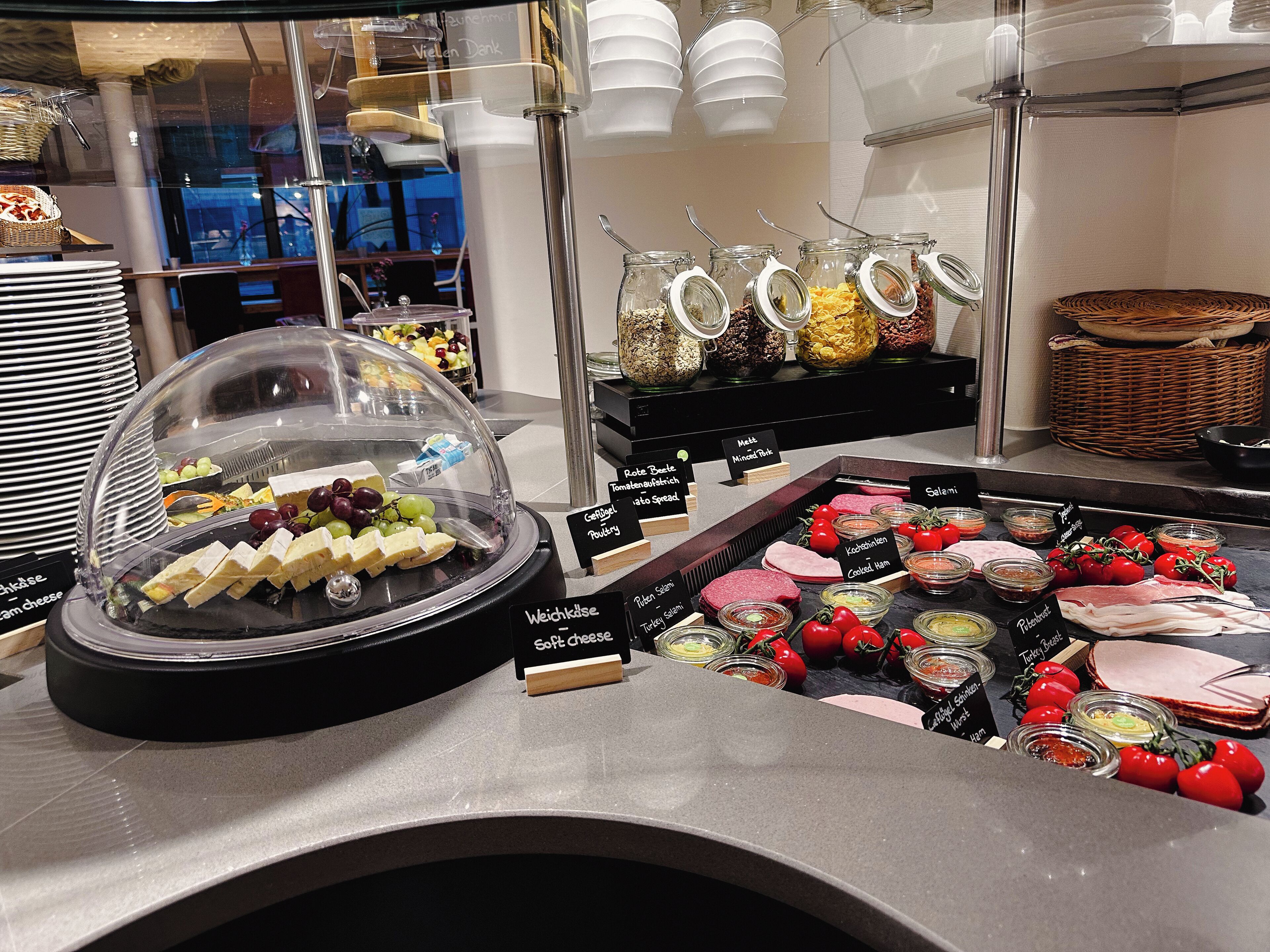 daily buffet breakfast (eur 16.9 per person)