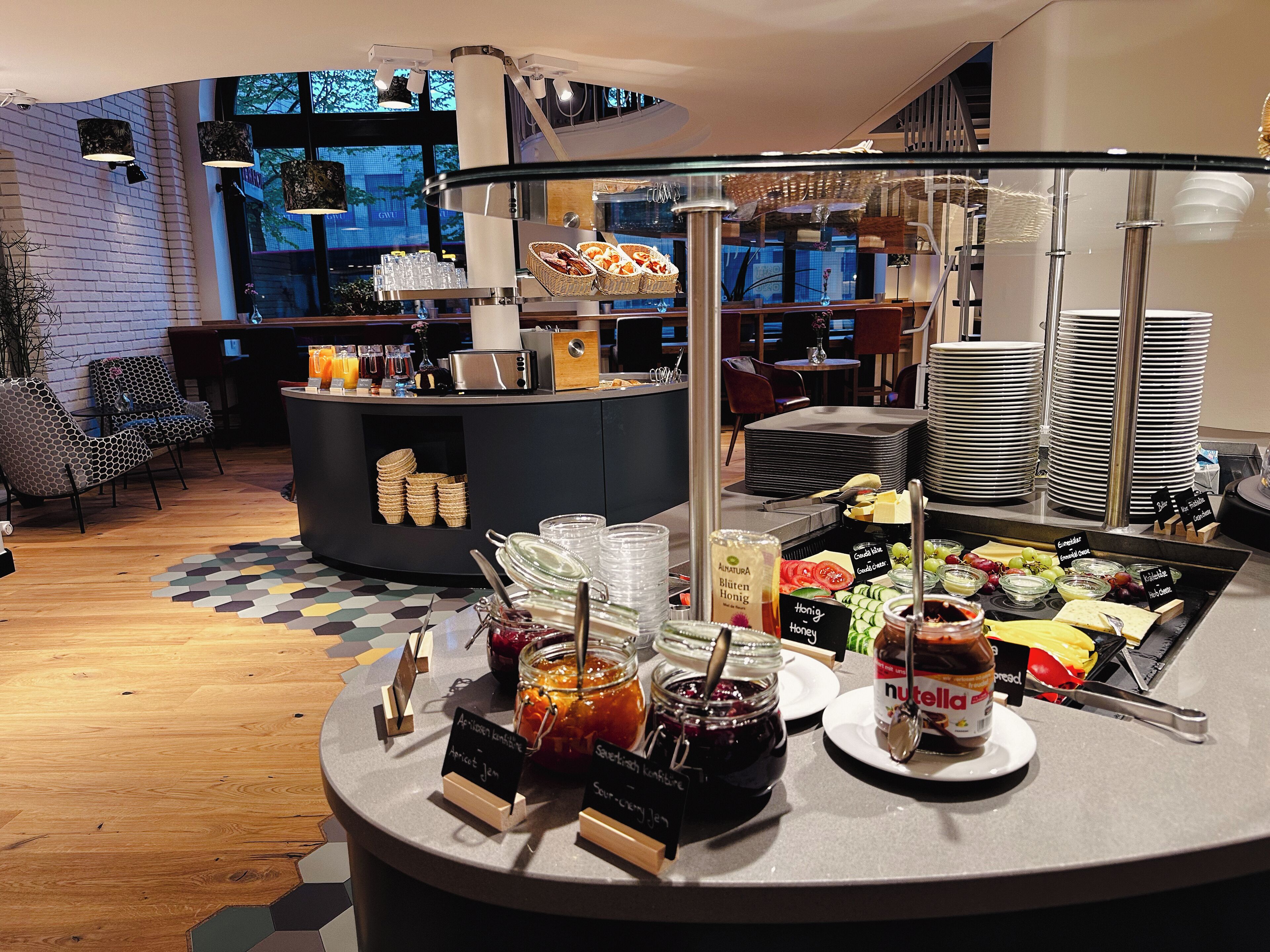 daily buffet breakfast (eur 16.9 per person)