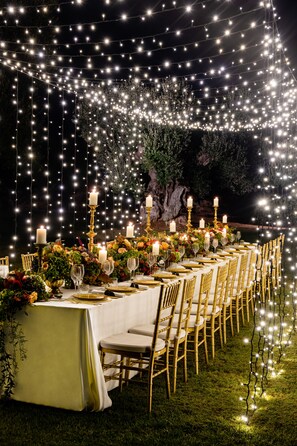 Espace mariage en plein air