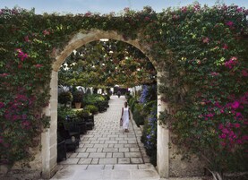 Entrada de la propiedad