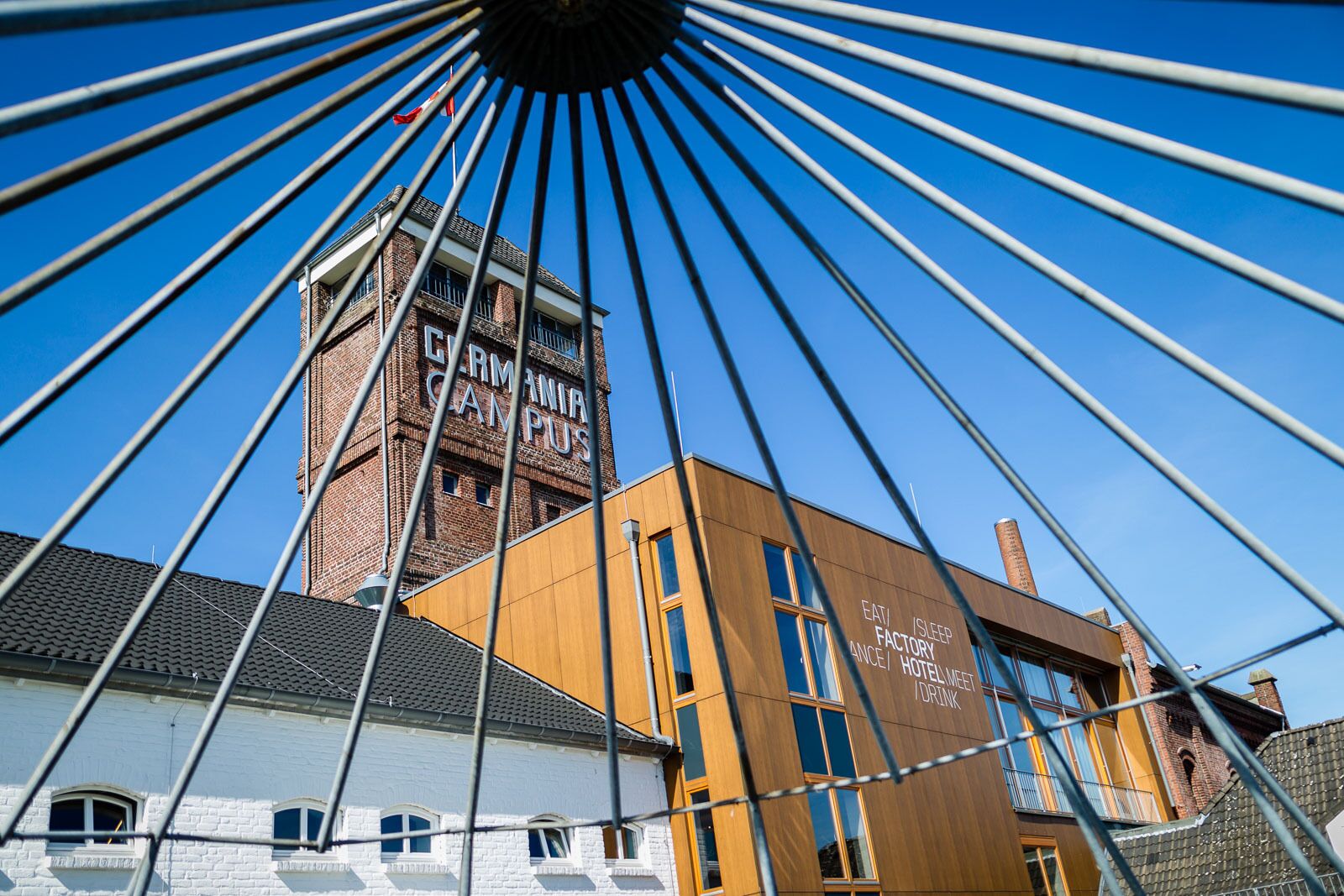 outdoor wedding area