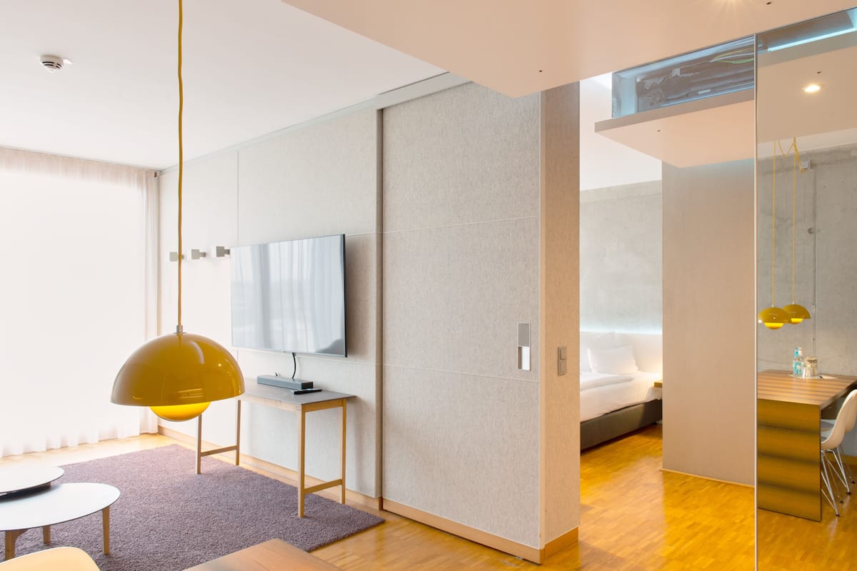 In-room safe, desk, blackout curtains, iron/ironing board