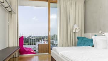 In-room safe, desk, blackout curtains, iron/ironing board