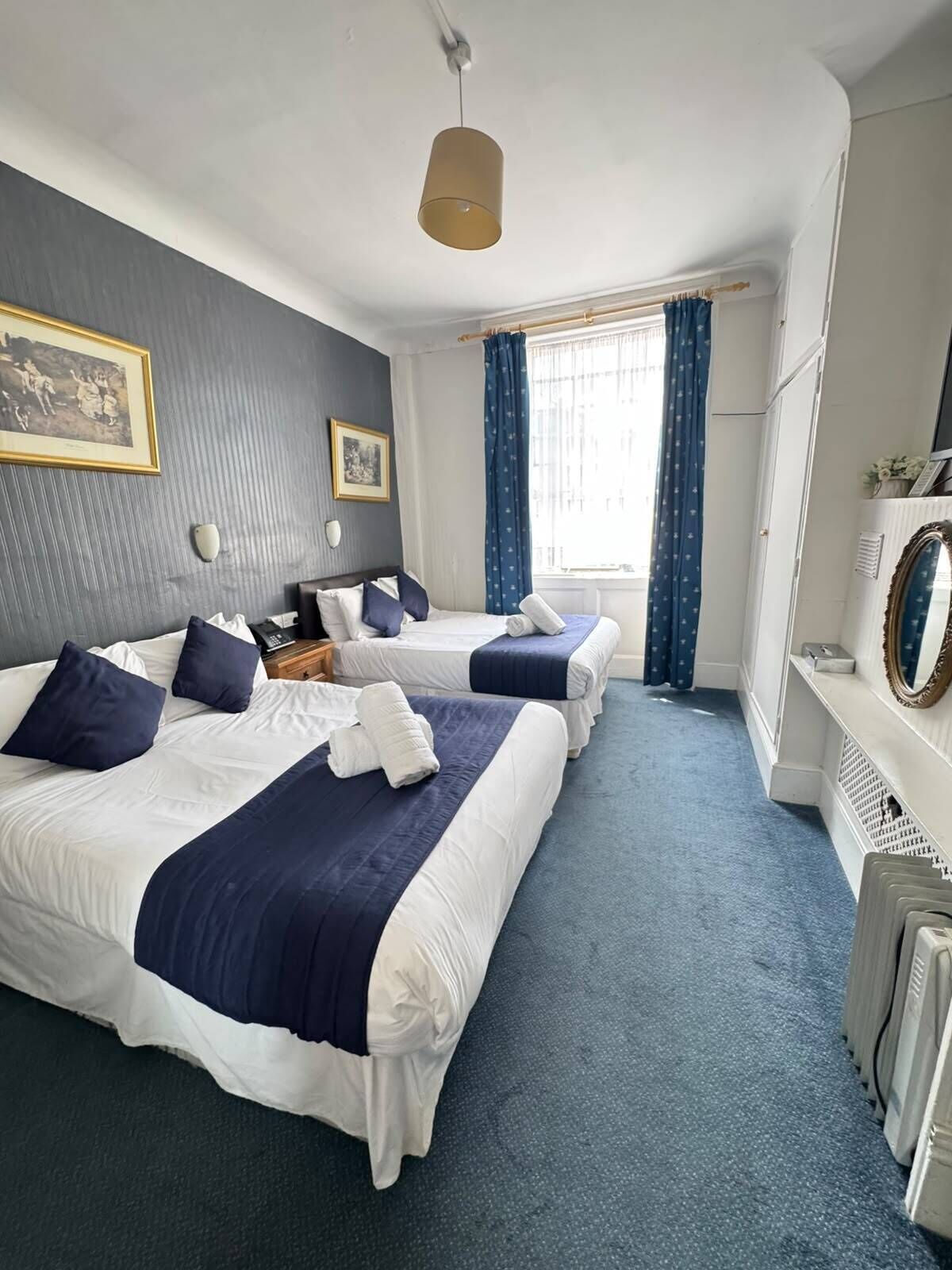 In-room safe, soundproofing, iron/ironing board (on request), free WiFi