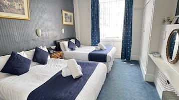 In-room safe, soundproofing, iron/ironing board (on request), free WiFi