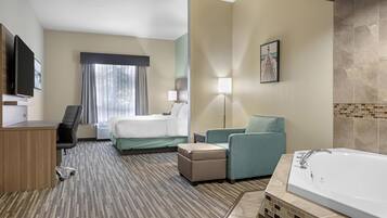 Suite, 1 King Bed, Non Smoking, Jetted Tub