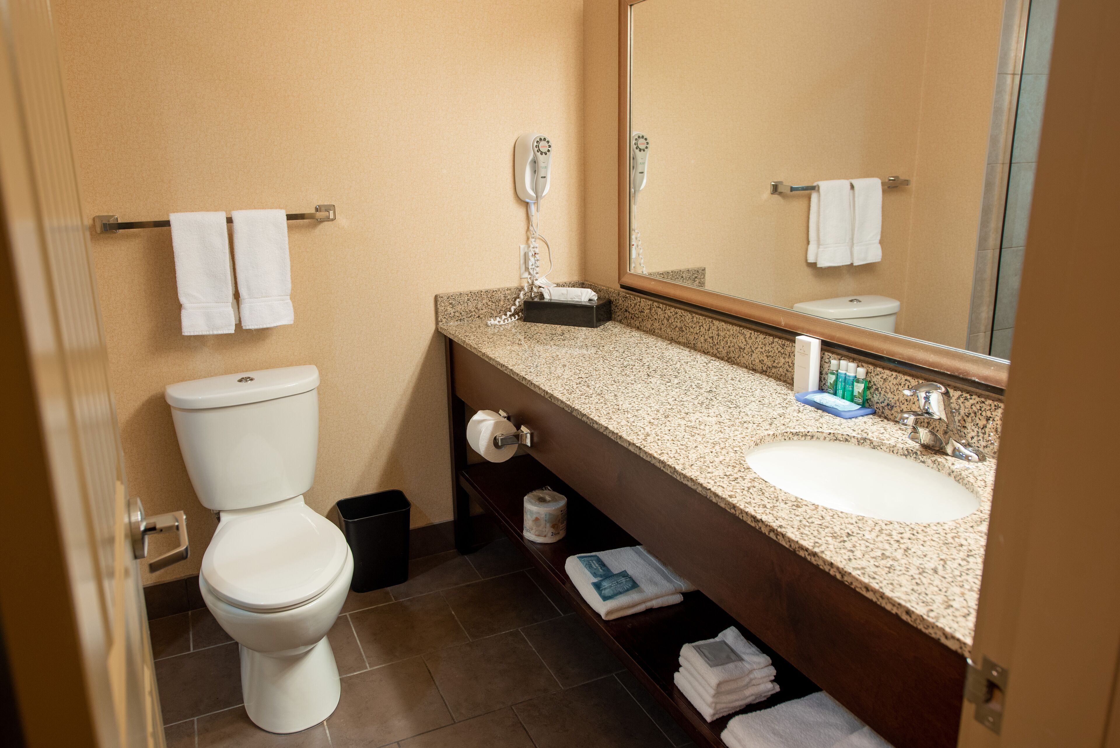 suite, 1 king bed with sofa bed, non smoking, jetted tub | bathroom | combined shower/bathtub, rainfall showerhead, free toiletries