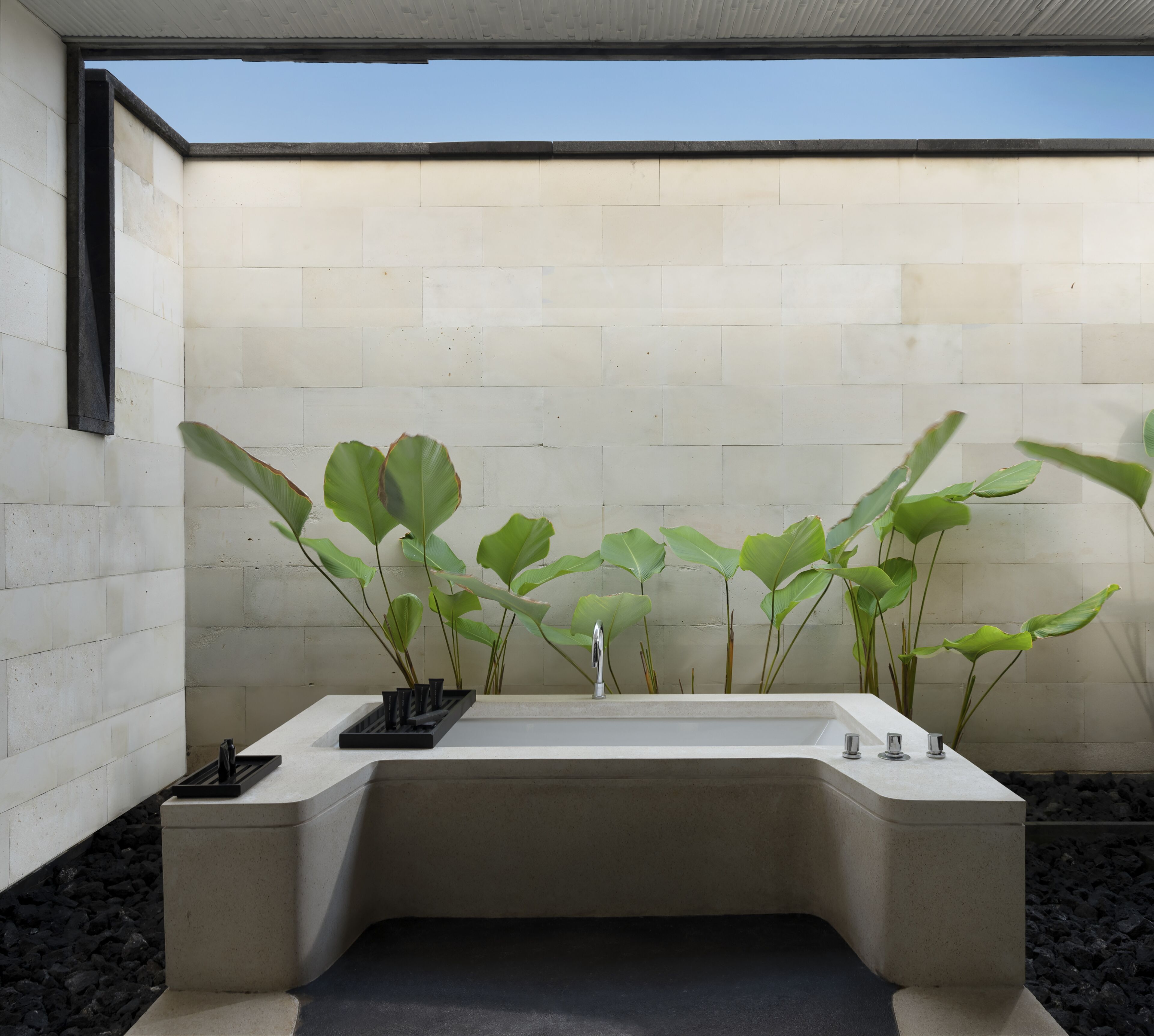 separate bathtub and shower, deep-soaking bathtub, free toiletries