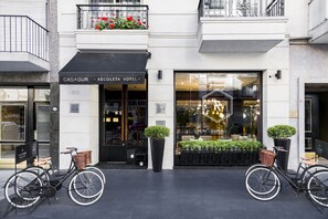 Façade de l’hébergement