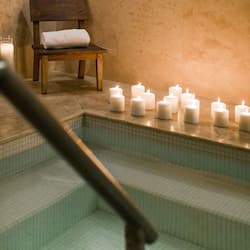 Hot tub, body treatments, aromatherapy, hot stone massages