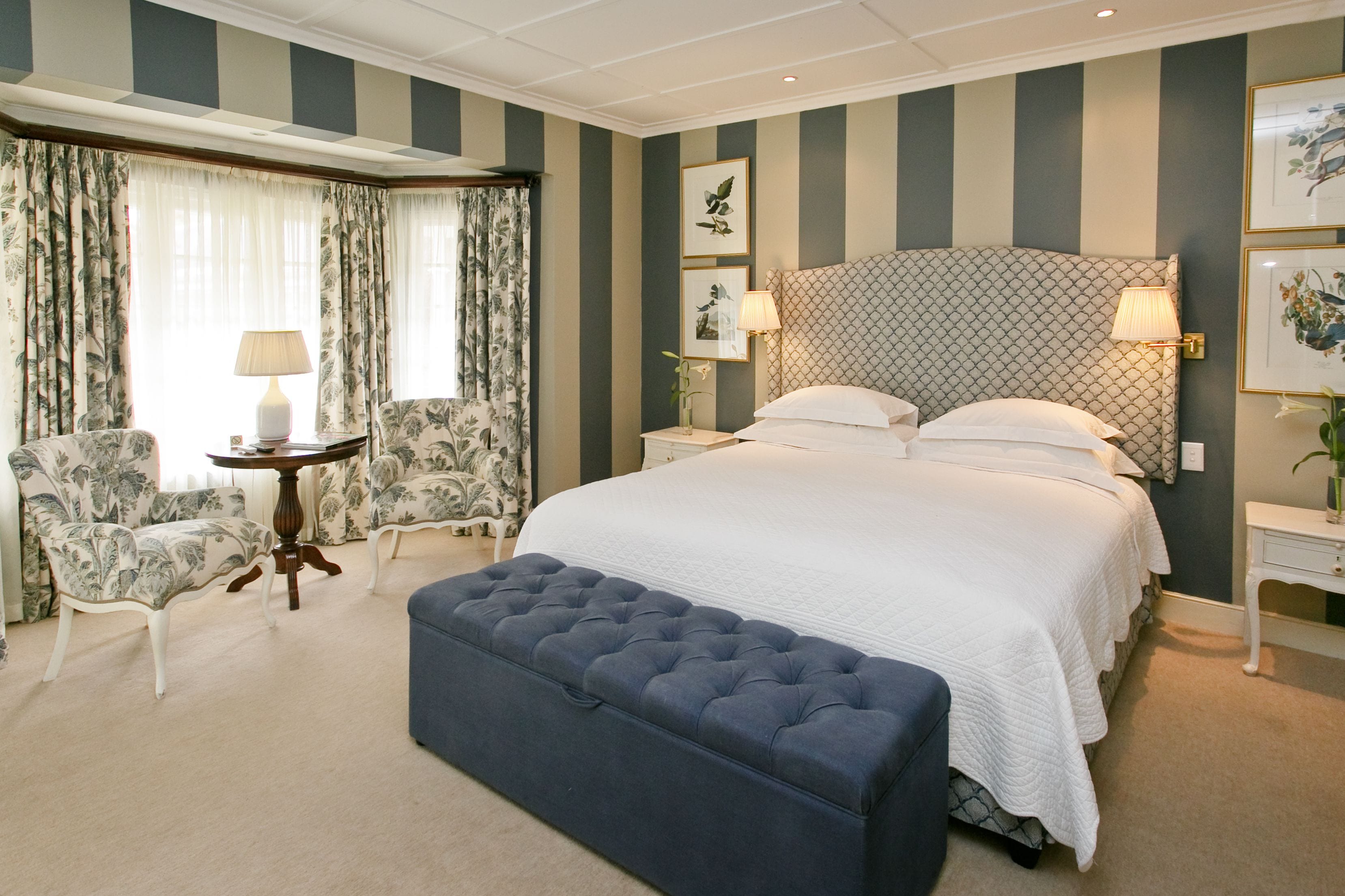 Premium bedding, down duvets, minibar, in-room safe