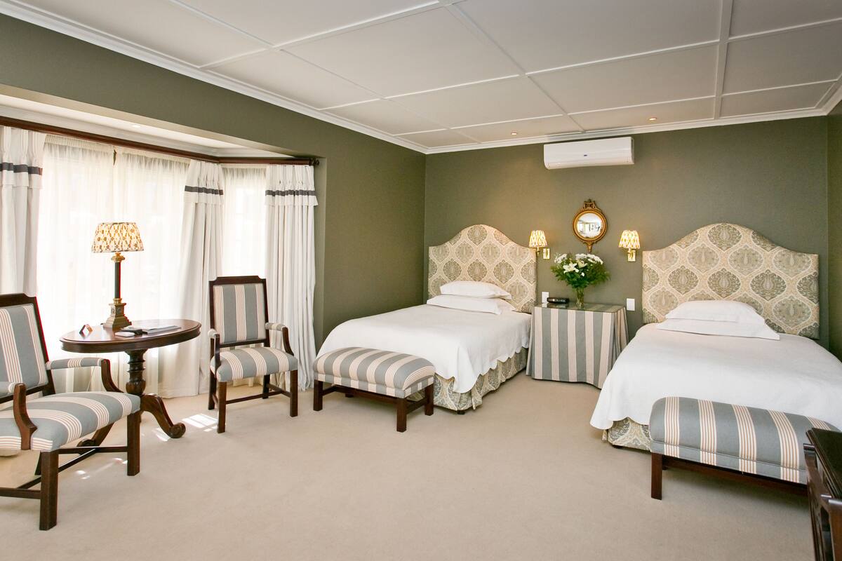 Luxury Double Room, 2 Double Beds | Premium bedding, down comforters, minibar, in-room safe