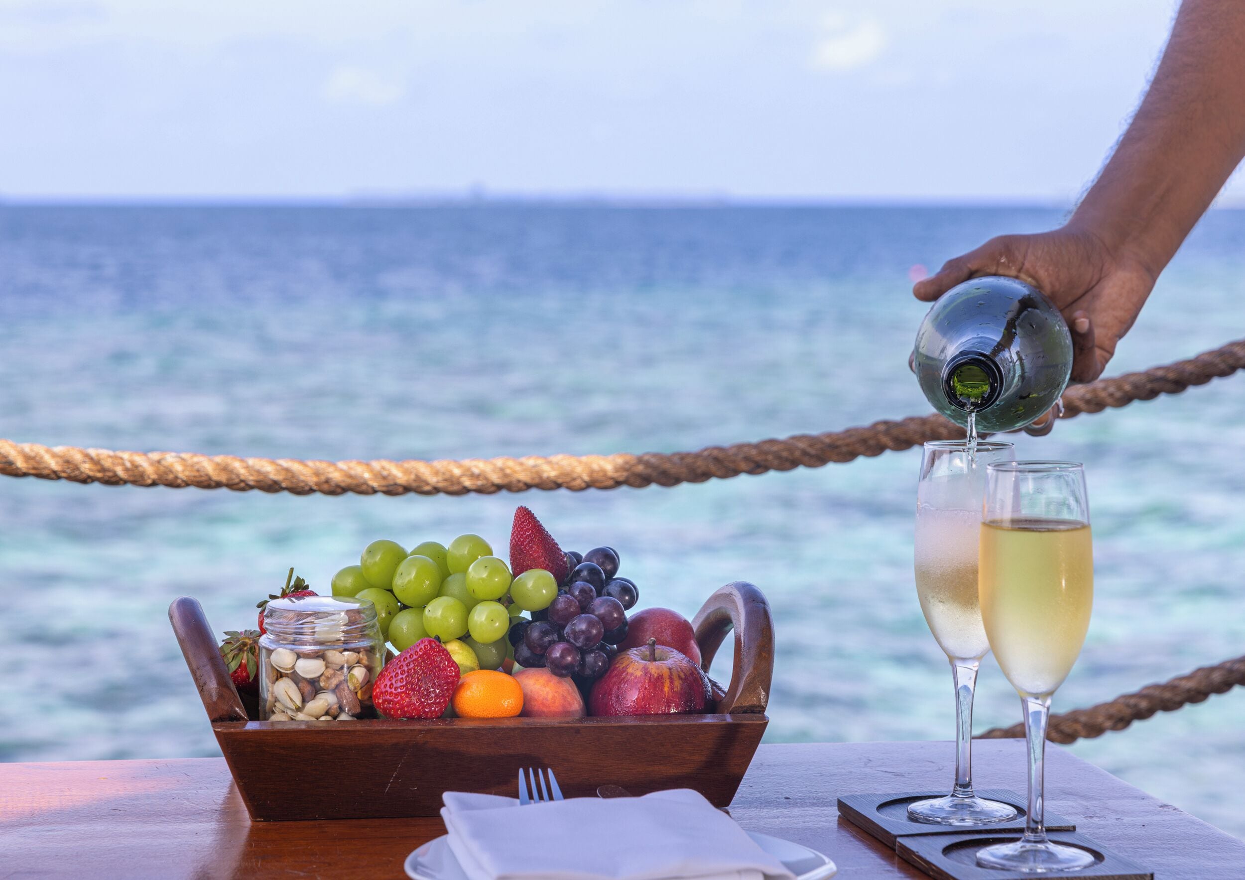 Villa, Jetted Tub (Over Water) | In-room dining