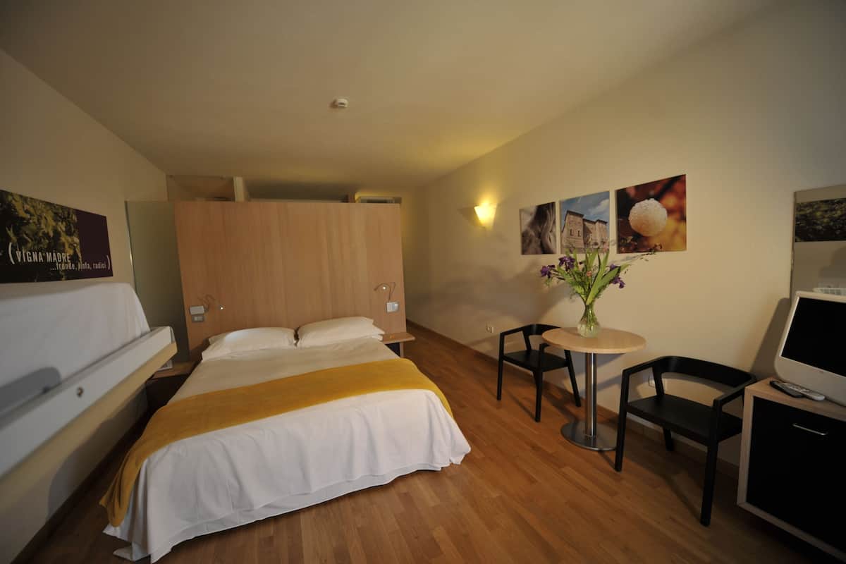 family room, terrace | 1 bedroom, premium bedding, minibar, in-room safe