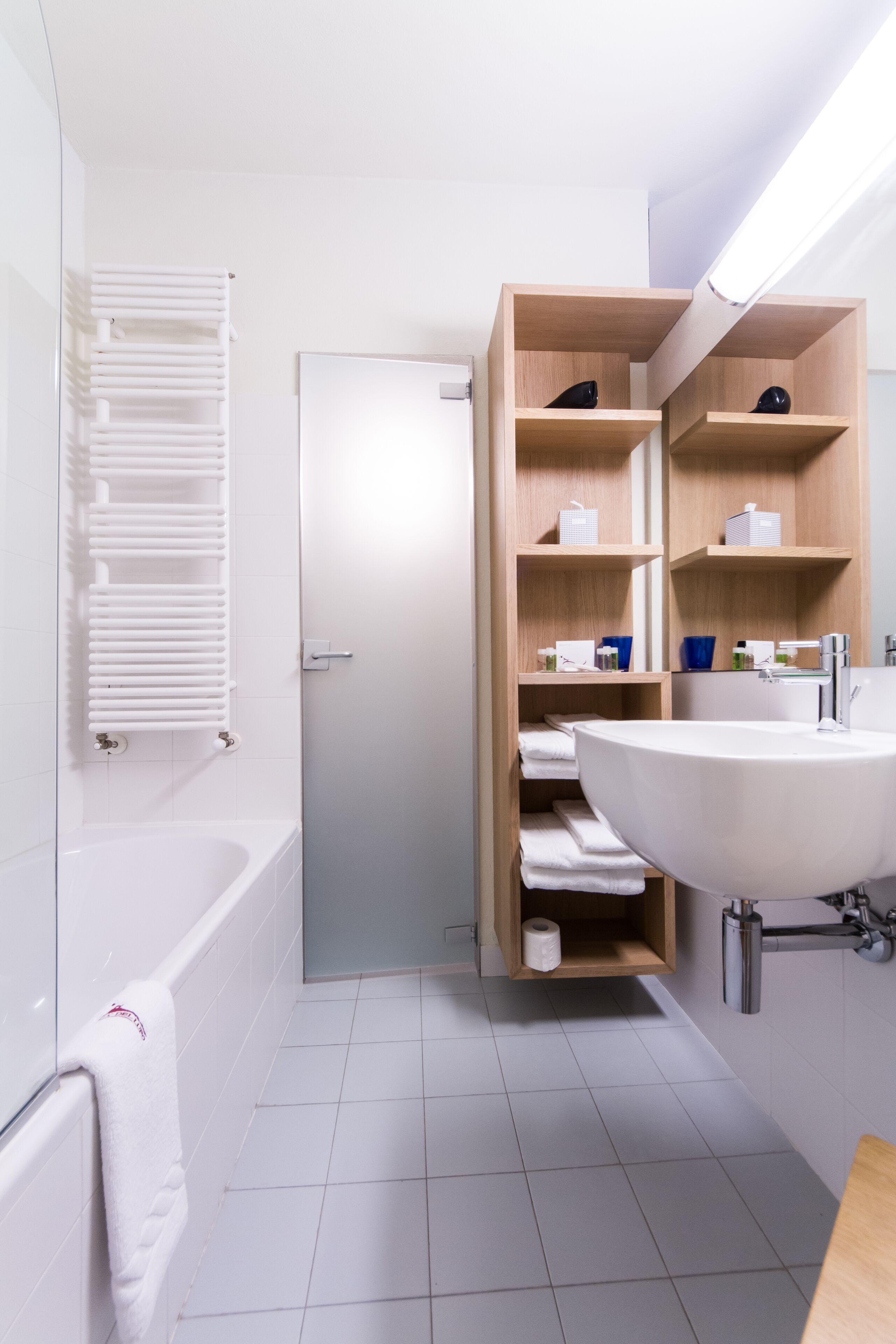 free toiletries, hair dryer, slippers, bidet