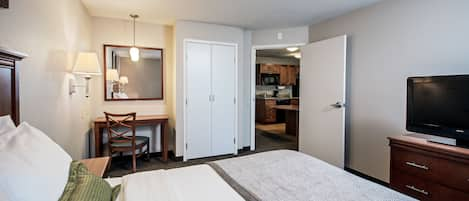 In-room safe, desk, iron/ironing board, rollaway beds