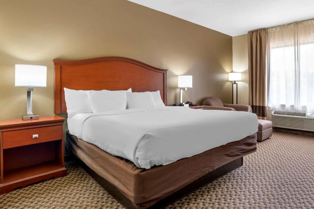 Premium bedding, pillow-top beds, in-room safe, desk
