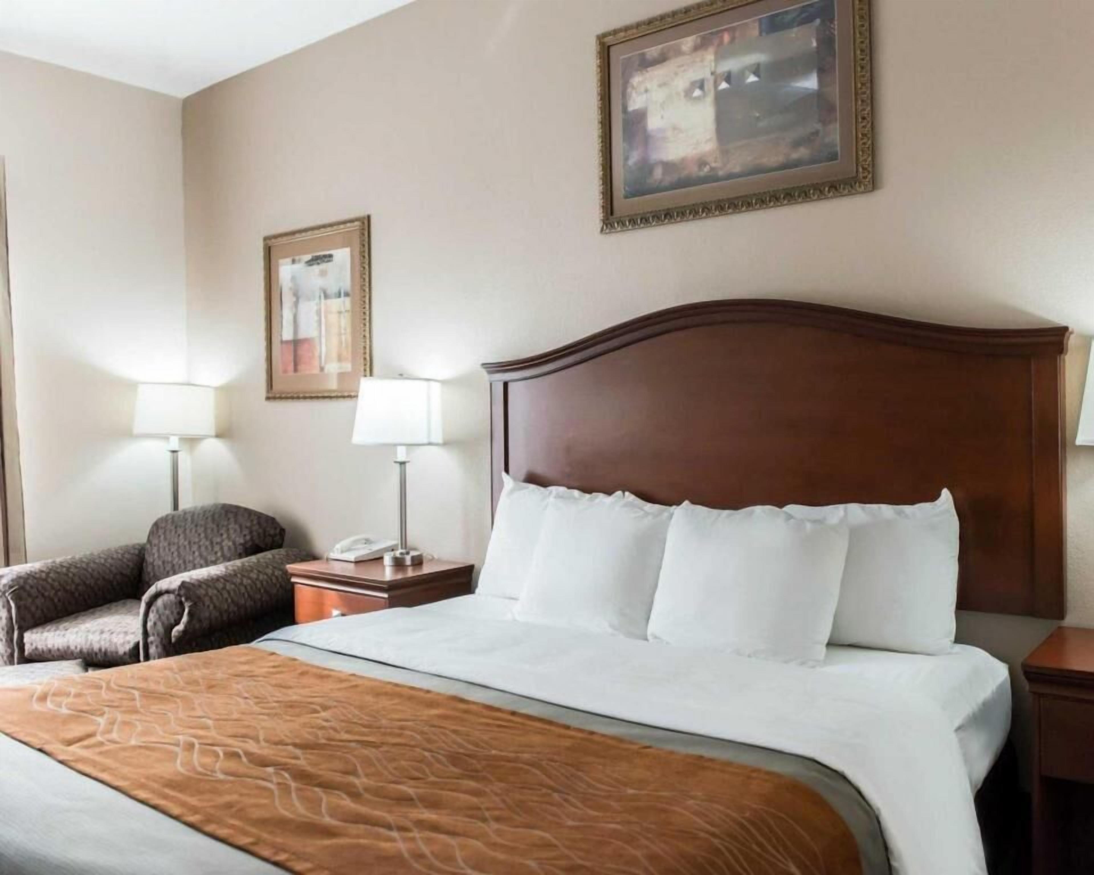 Premium bedding, pillow-top beds, in-room safe, desk