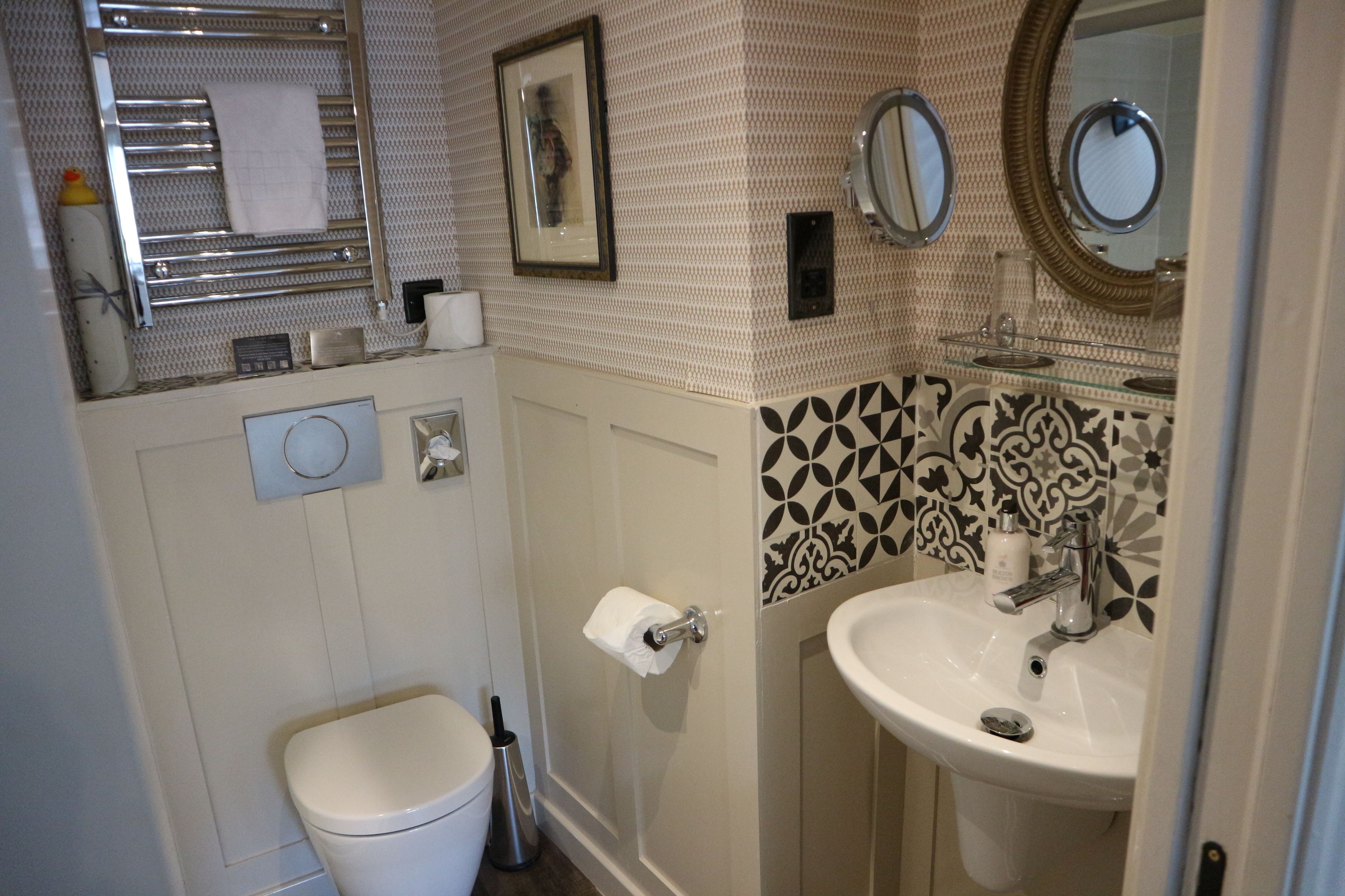 superior double or twin room | bathroom | designer toiletries, hair dryer, towels