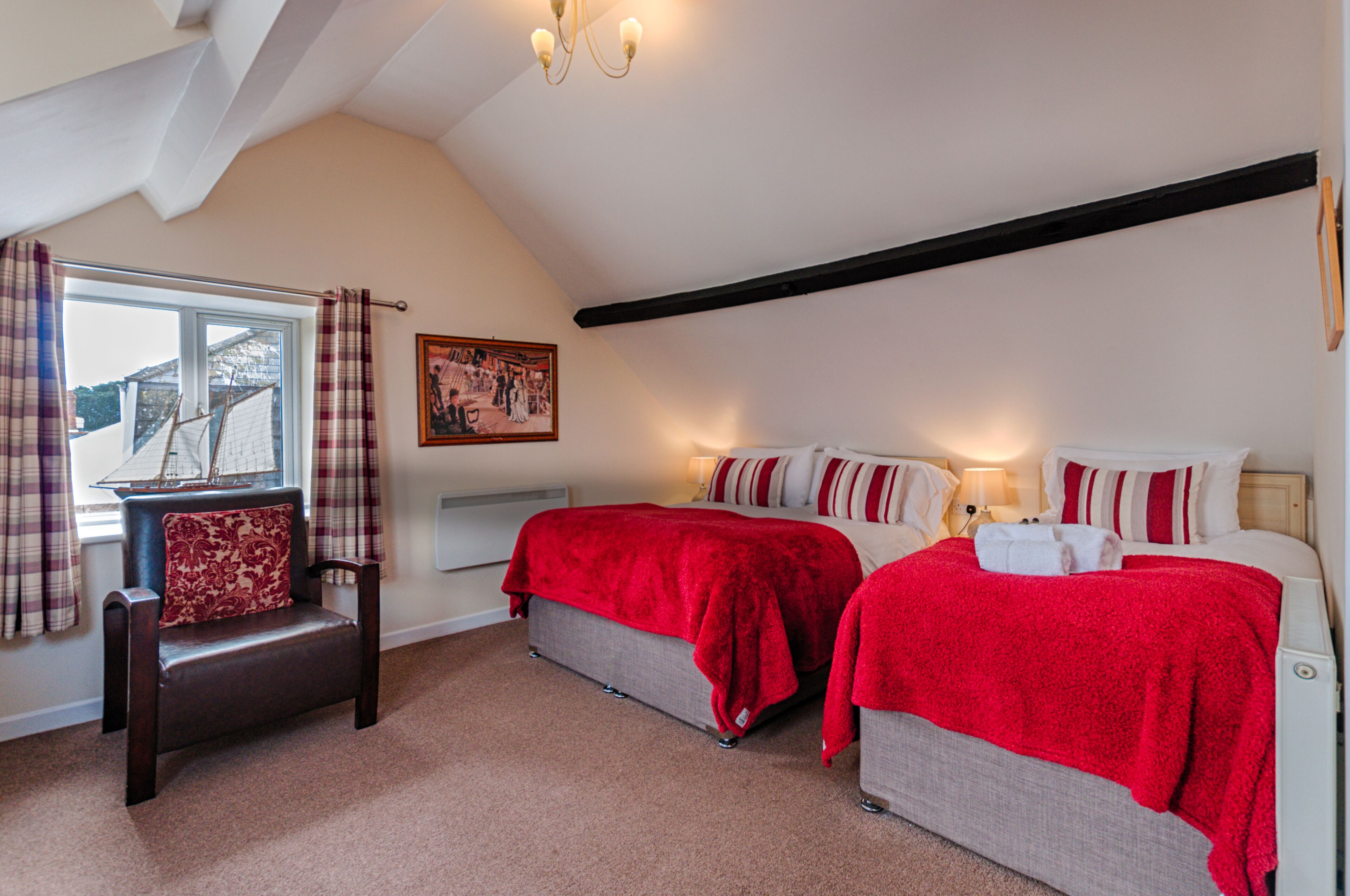 Family Room, Partial Sea View (No. 5) | Individually decorated, individually furnished, desk, iron/ironing board