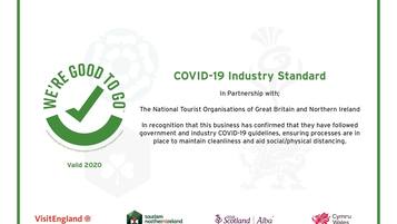A COVID-19 industry standard certification for tourism organizations in Great Britain and Northern Ireland.