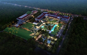 Aerial view - Pacific Hotel & Spa (Siem Reap)
