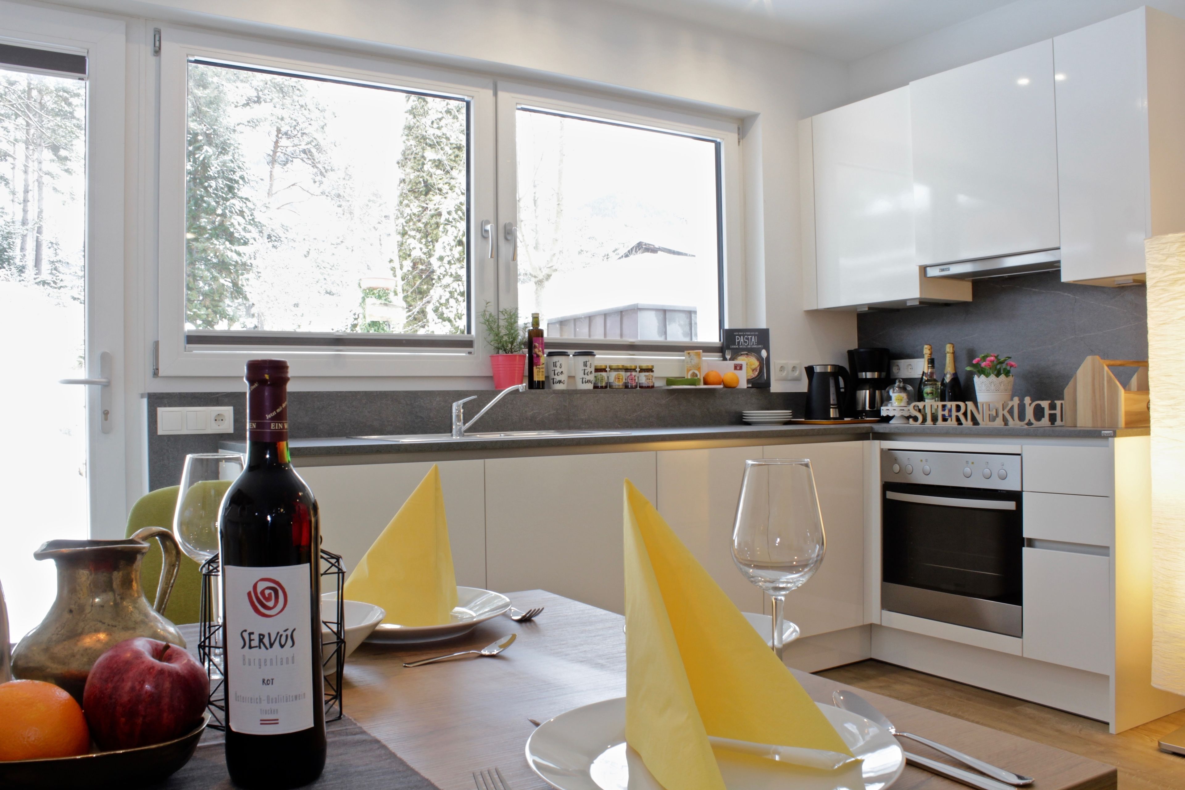 alpin-studio (cleaning fee 30 eur) | private kitchen