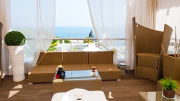 Couples treatment rooms, Turkish bath, body treatments, aromatherapy