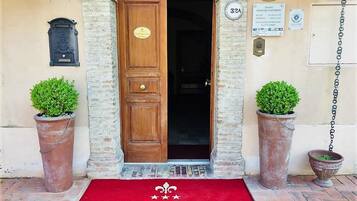 Entrada de la propiedad