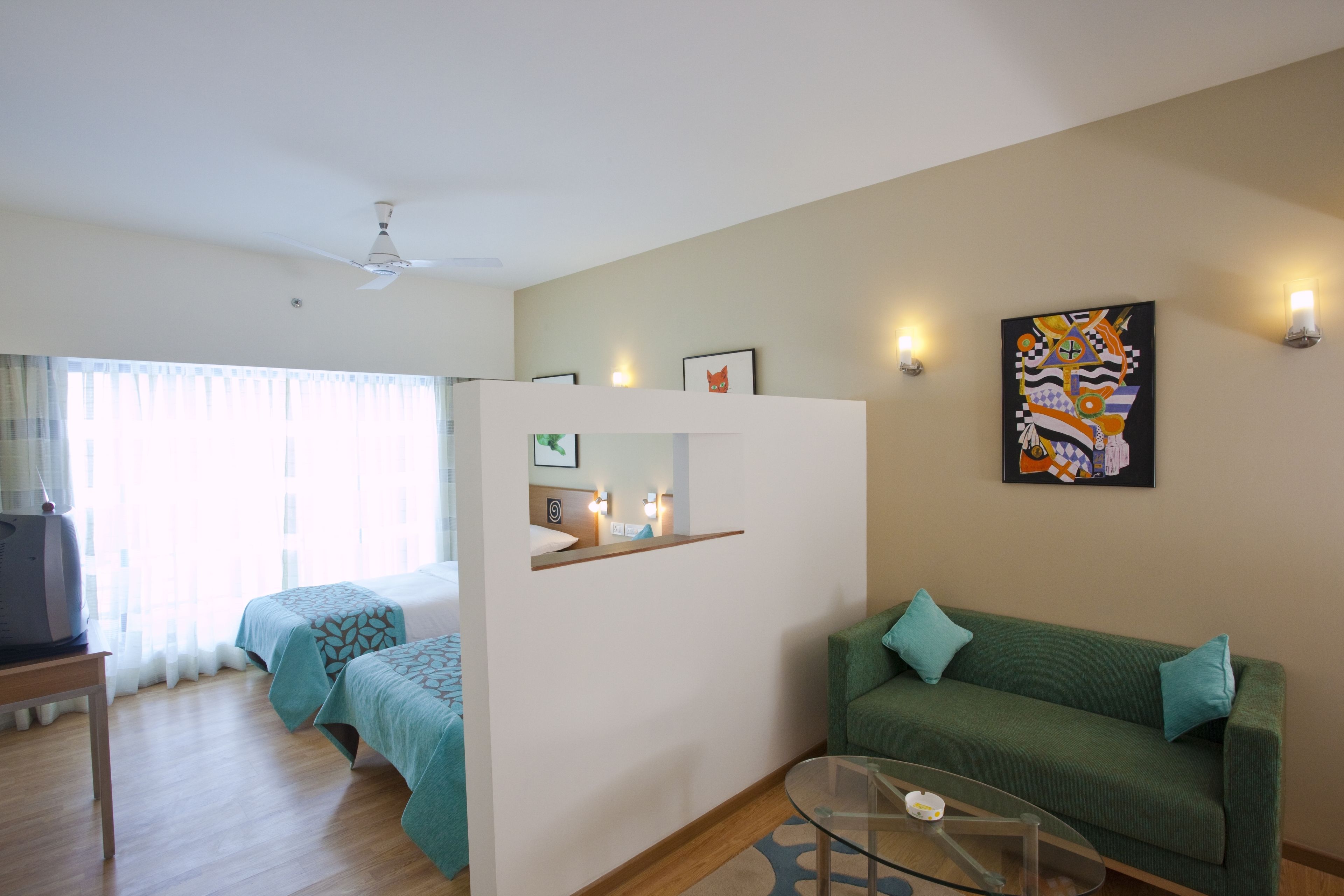 Premium bedding, minibar, in-room safe, desk