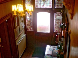 Interior entrance