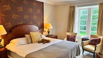 Habitació doble (Pheasant) | 1 dormitori, escriptori, planxa i posts de planxar i wifi gratuïta