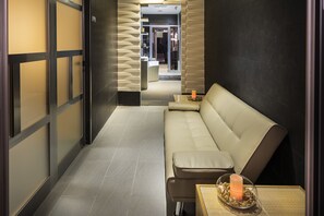 Sauna, hot tub, steam room, hot springs, body treatments, facials