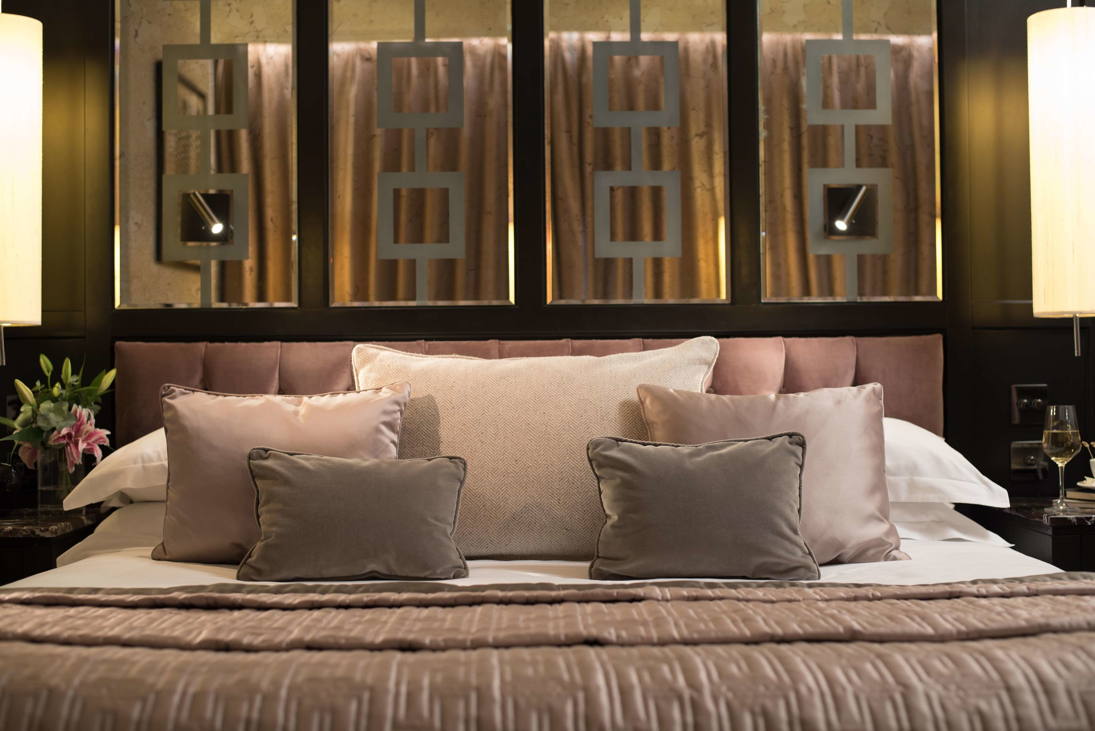 egyptian cotton sheets, premium bedding, minibar, in-room safe