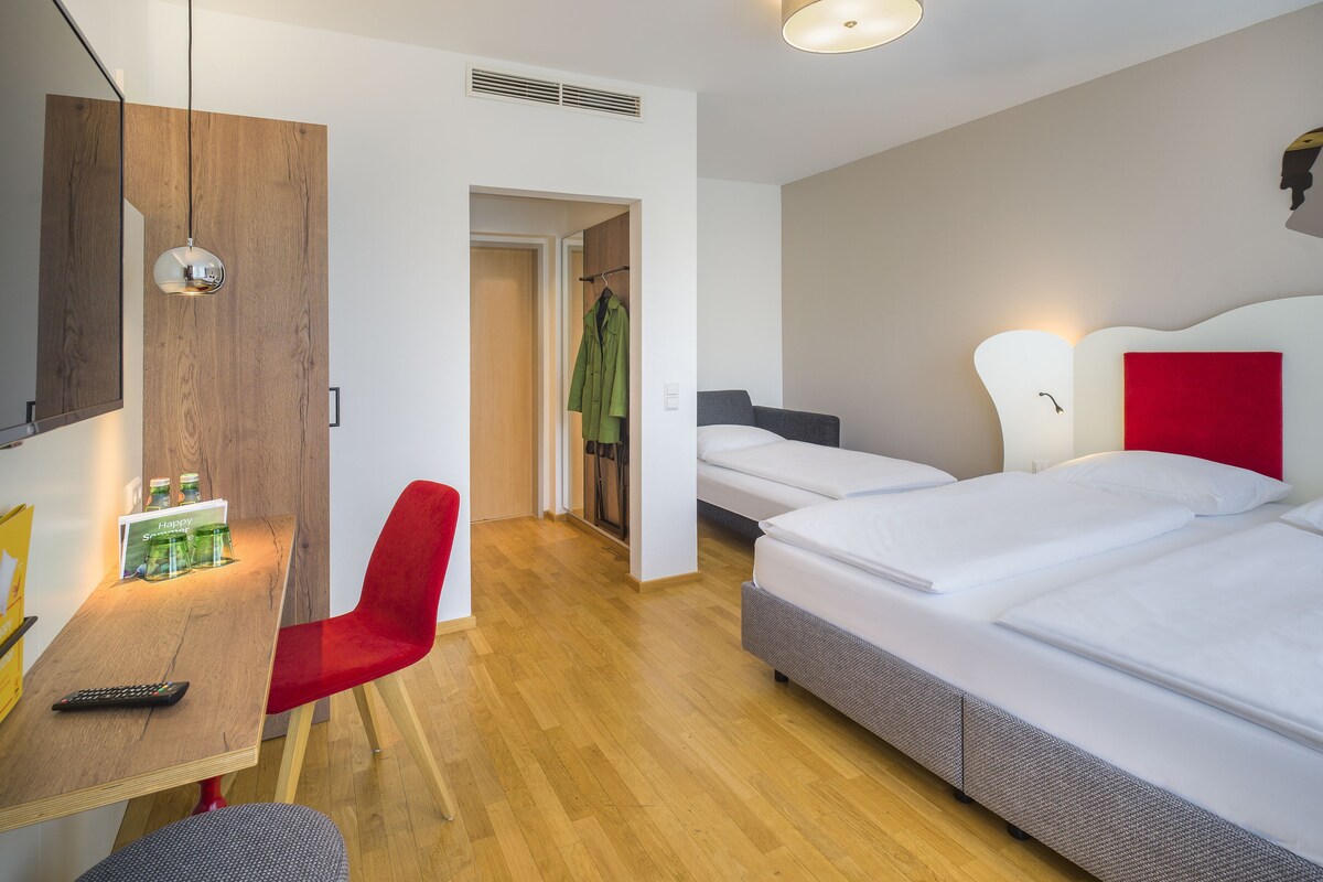In-room safe, blackout curtains, soundproofing, free WiFi
