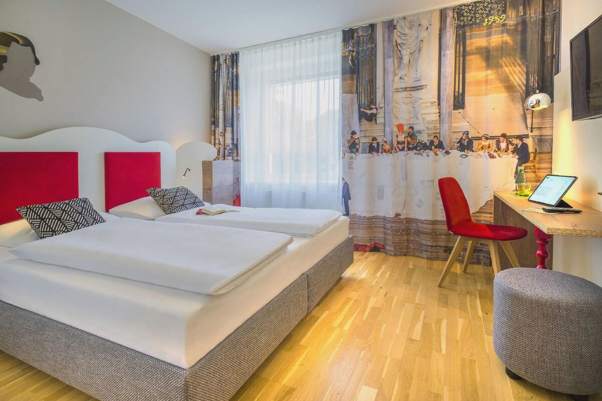 In-room safe, blackout curtains, soundproofing, free WiFi