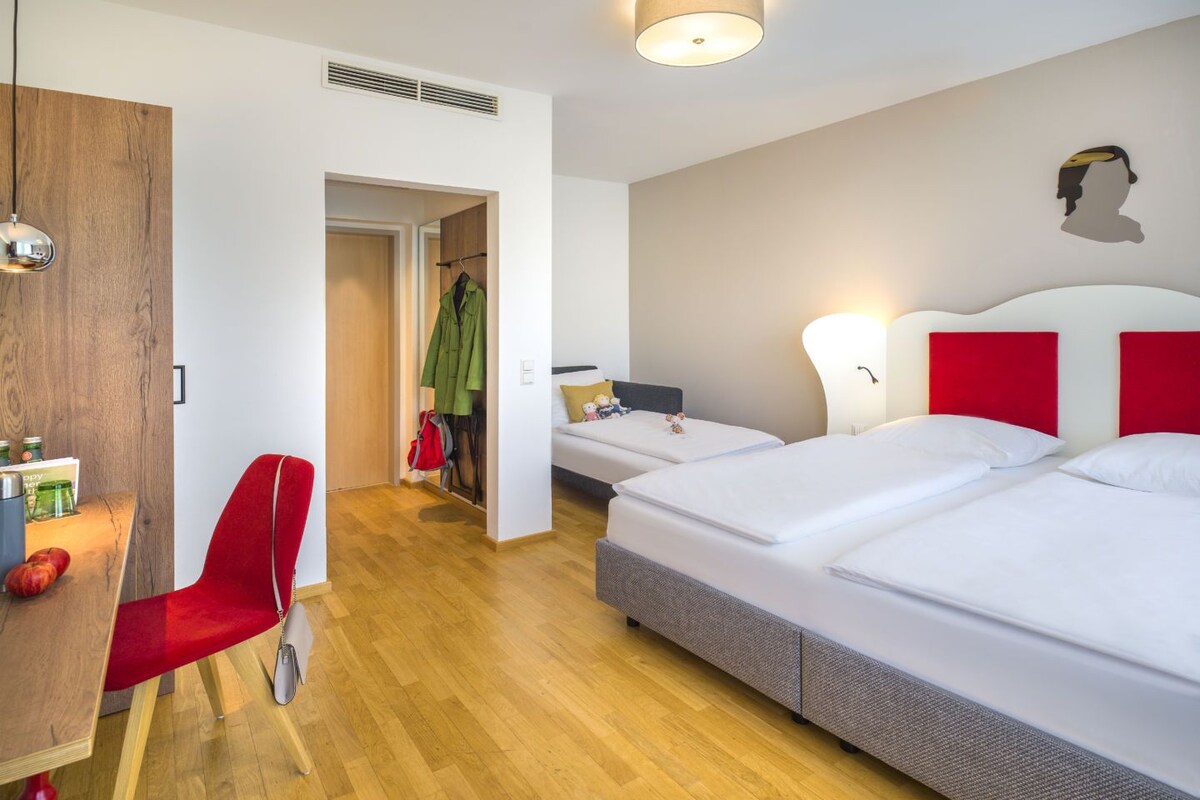 Triple Room Hotel | In-room safe, blackout curtains, soundproofing, free WiFi